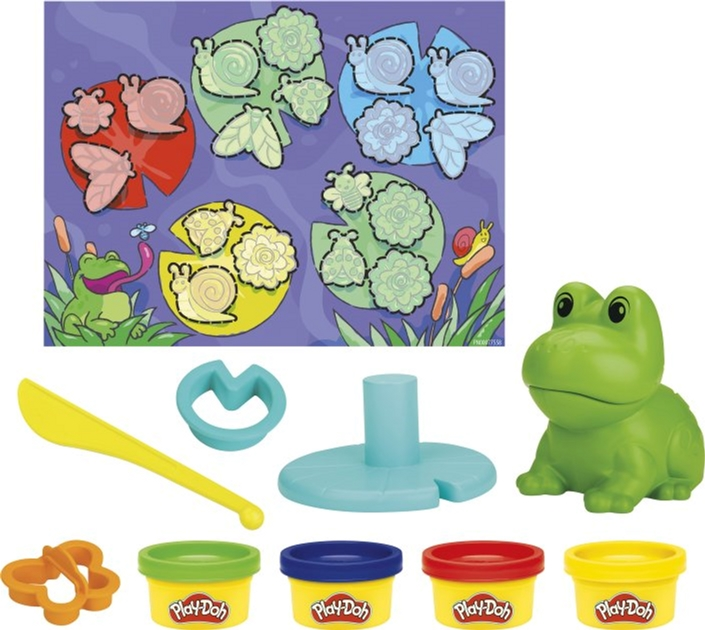 Zestaw do lepienia Hasbro Play-Doh Żaba i Kolory (5010994208387) - obraz 4