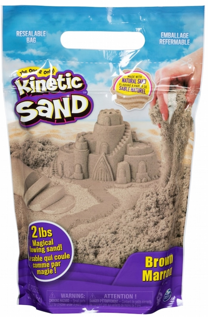 Кінетичний пісок Kinetic Sand Пляжний пісок 907 г (0778988570197) - зображення 1