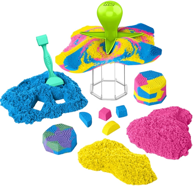 Кінетичний пісок Kinetic Sand Розчавлюй та створюй 382 г (0778988348109) - зображення 3
