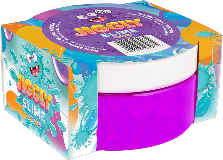 Slime Tuban Jiggly Slime Purple Pearl 200 g (5901087035891) - obraz 1