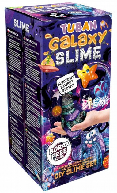Zestaw do robienia glutów Tuban I love Slime DIY Galaxy (5901087037734) - obraz 2