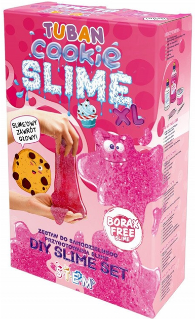 Zestaw do robienia glutów Tuban Super Slime Ciastko XL (5901087031688) - obraz 3
