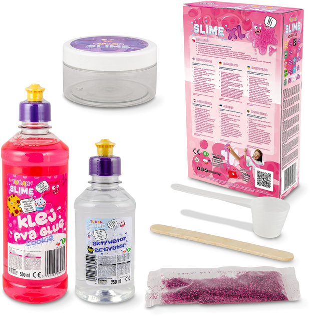 Zestaw do robienia glutów Tuban Super Slime Ciastko XL (5901087031688) - obraz 4