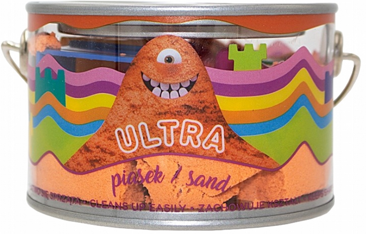 Zestaw piasku kinetycznego Epee Sand Ultra Magic Pomarańczowy 200 g (8591945092424) - obraz 1