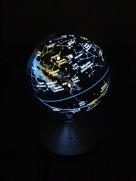 Світлодіодний глобус USB нічник LED з сенсором Гранд Презент (LS40102S) - изображение 10