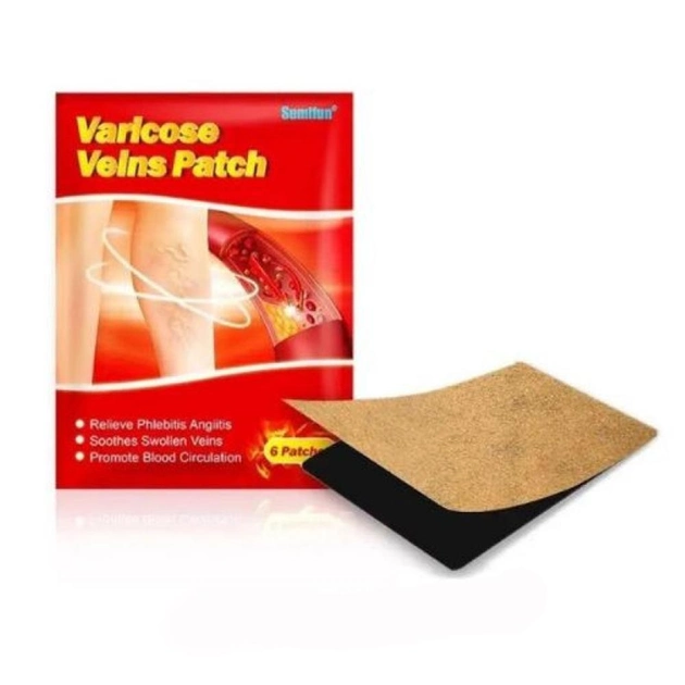 Пластырь от варикоза UKC Varicose Veins Medical Активирует кровообращение - изображение 2