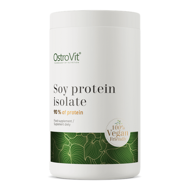 Ізолят соєвого білка OstroVit Soy Protein Isolate 390 g natural – фото ...