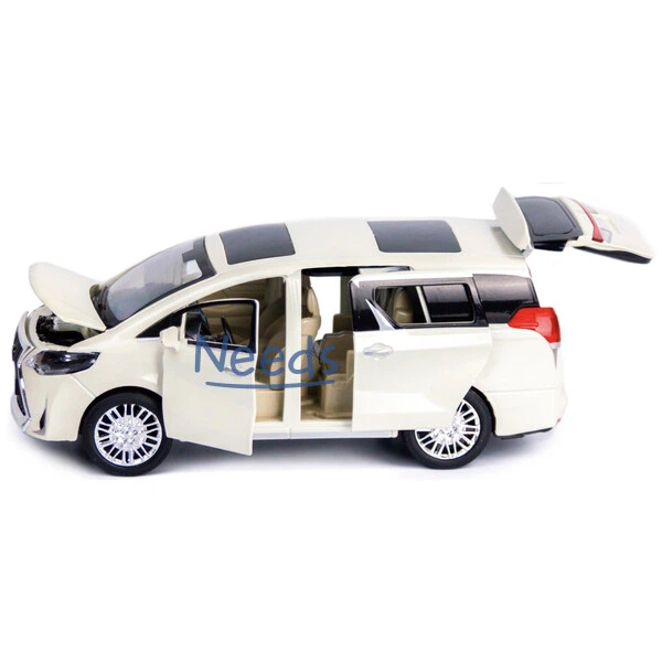 Микроавтобус игрушка Lexus LM300h минивэн машинка моделька металлическая 20 см Белый (6036013) - изображение 4