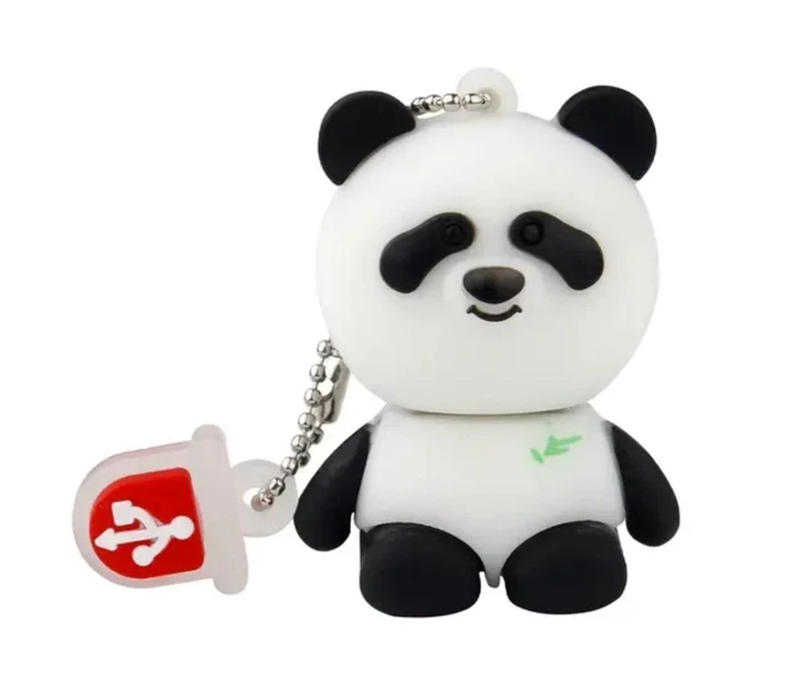 USB Флешка Брелок UDisc Панда 64Gb - Фото 1 USB Флешка Брелок UDisc Панда 64Gb - зображення 1