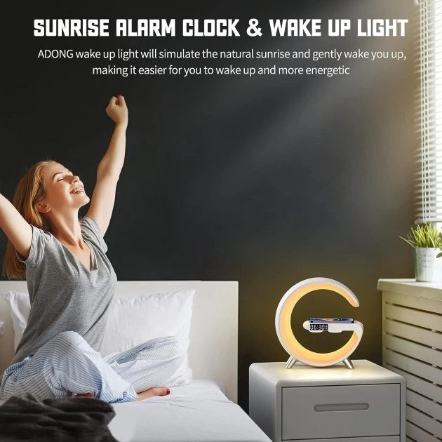 Светильник-колонка LED Wireless Charging Speaker G11 - изображение 3