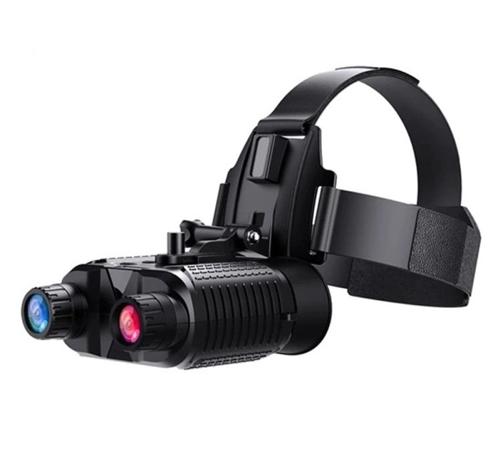 Прилад бінокуляр нічного бачення з кріпленням на голову Dsoon NV8160 + картка пам'яті 64Гб Чорний (Kali) - зображення 1