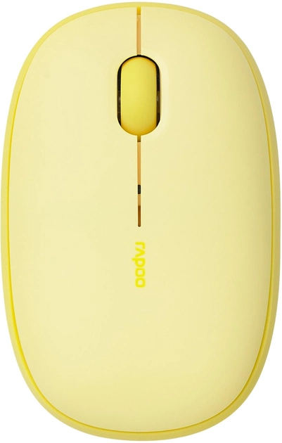 Mysz Rapoo M660 Silent Wireless Żółta (6940056143822) - obraz 1