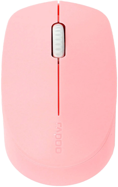 Mysz Rapoo M100 Silent Wireless Różowa (6940056181831) - obraz 1