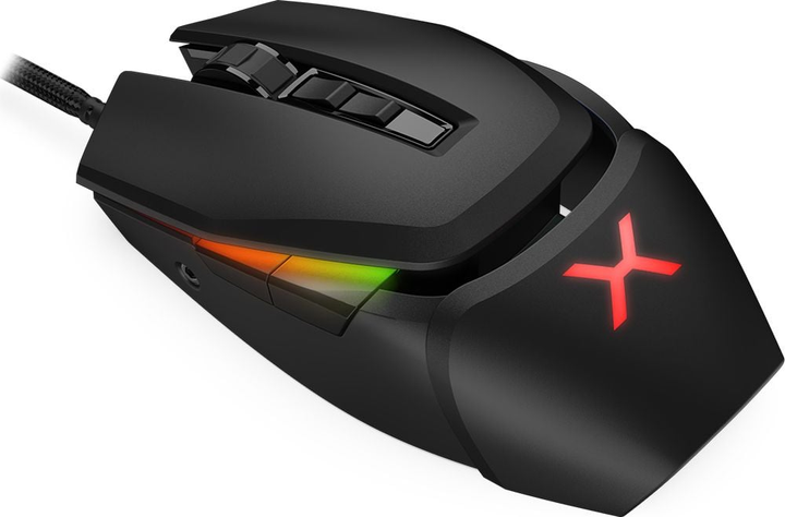 Mysz Krux Bot RGB USB Czarna (KRX0115) - obraz 3