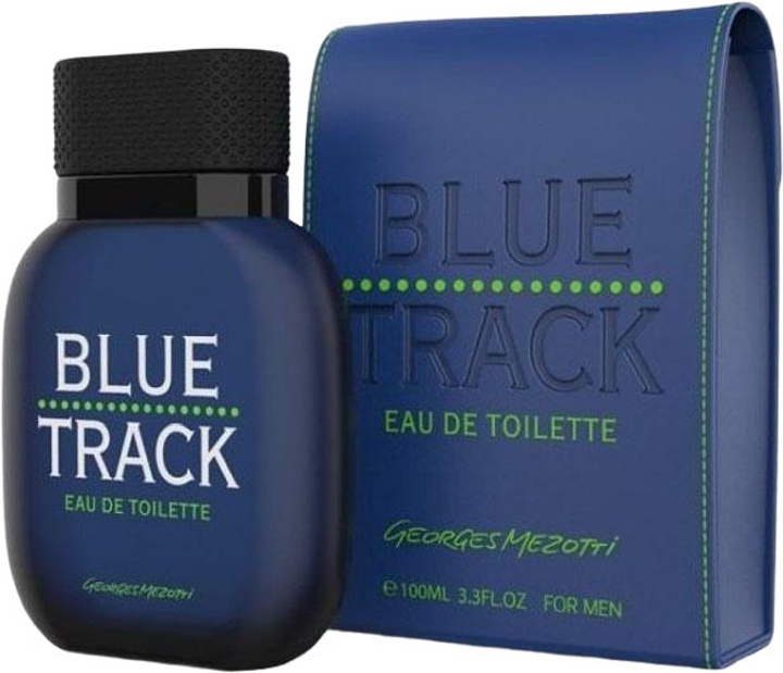 Woda toaletowa Georges Mezotti Blue Track For Men 100 ml (8715658410119) - obraz 1