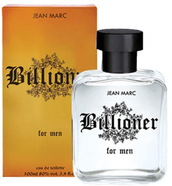 Туалетна вода для чоловіків Jean Marc Billioner For Men 100 мл (5901815016970) - зображення 1