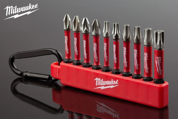 Набор ударных бит и сверл Milwaukee SHOCKWAVE Impact 54 шт (4932479855) - изображение 7