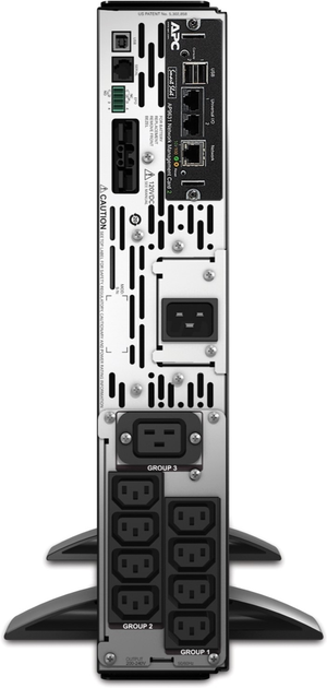 ДБЖ APC Smart-UPS SMX3000RMHV2UNC 3000VA 19" inkl. Netzwerkkarte AP9631 (SMX3000RMHV2UNC) - зображення 6