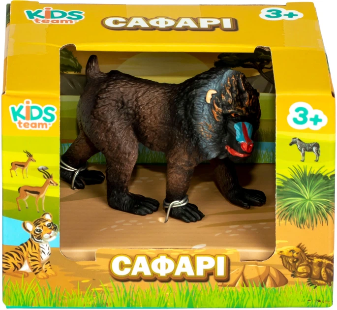 Игровая фигурка Kids Team Сафари Мандрил (Q9899-A81_2) - изображение 3