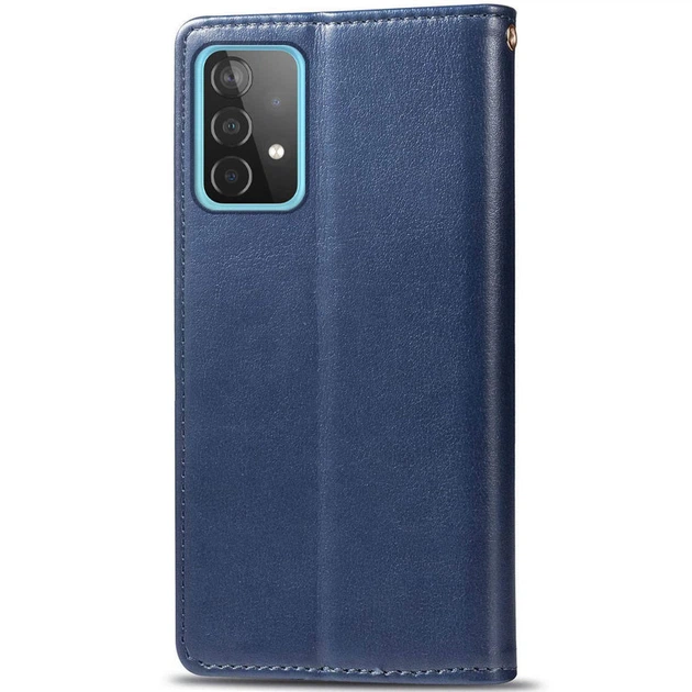 Шкіряний чохол книжка GETMAN Gallant (PU) для Samsung Galaxy A33 5G Синій - изображение 2