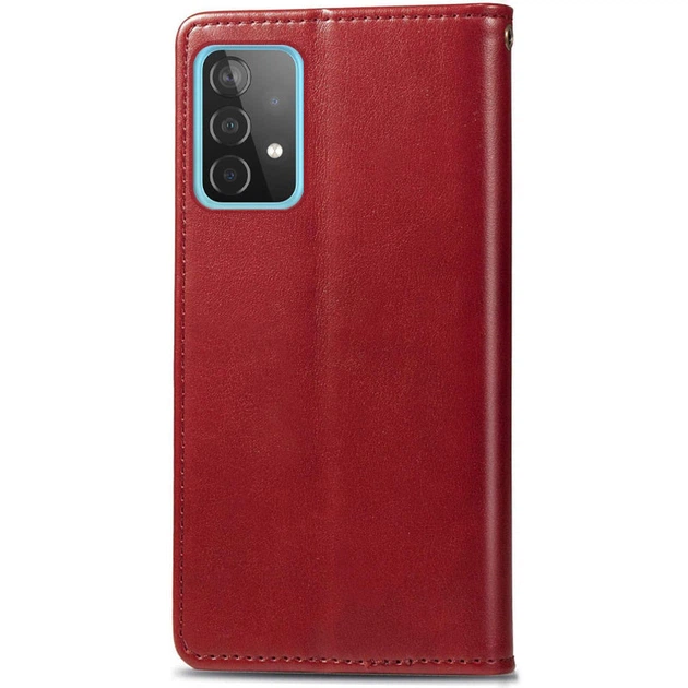 Чохол книжка на Samsung Galaxy A23 4G / для самсунг галаксі А23 штучна шкіра Червоний - Фото 2 Чохол книжка на Samsung Galaxy A23 4G / для самсунг галаксі А23 штучна шкіра Червоний - зображення 2