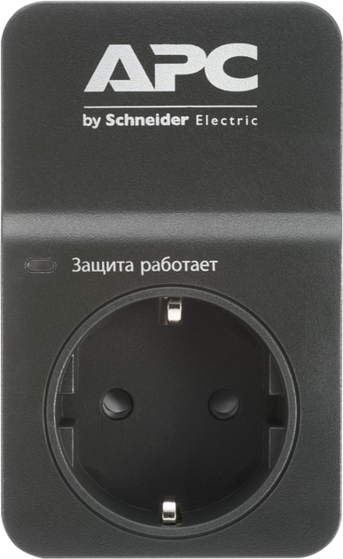 Filtr sieciowy APC Essential SurgeArrest 1 wyjście Czarny (PM1WB-GR) - obraz 3