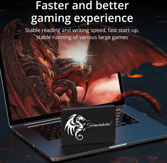 Жесткий диск SSD Somnambulist накопитель 256 Гб Sata III 2,5" - изображение 6