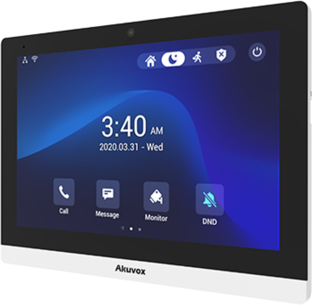 Wideodomofon SIP Akuvox C319A 10" na Android z kamerą Wi-Fi i Bluetooth (6933964802097) - obraz 3
