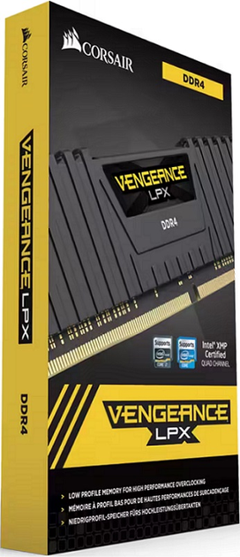 Оперативна пам'ять Corsair DDR4-3600 32768MB PC4-28800 (Kit of 2x16384) Vengeance LPX Black (CMK32GX4M2D3600C18) - зображення 6