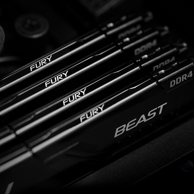 Оперативна пам'ять Kingston Fury DDR4-3600 8192 MB PC4-28800 Beast Black (KF436C17BB/8) - зображення 11