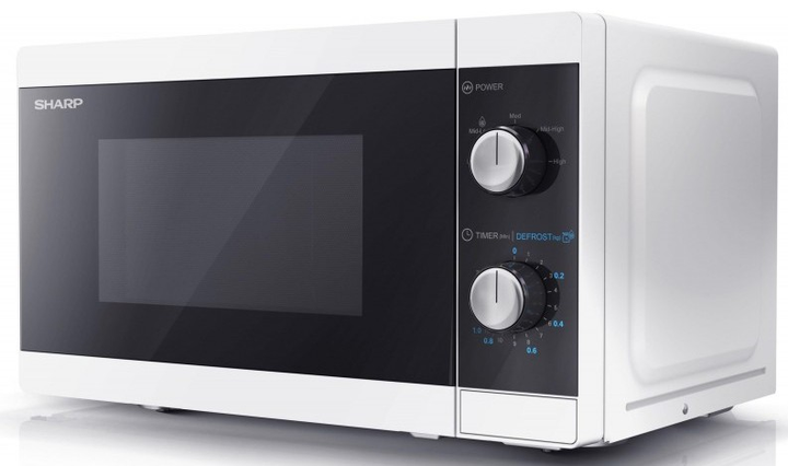 Мікрохвильова піч Sharp YC-MS01E-W - зображення 5