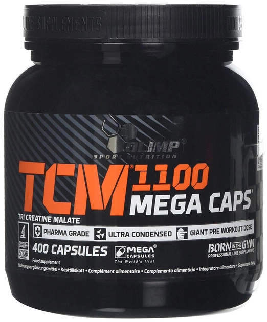Креатин Olimp TCM 1100 Mega Caps 400 капсул (5901330024603) - зображення 1