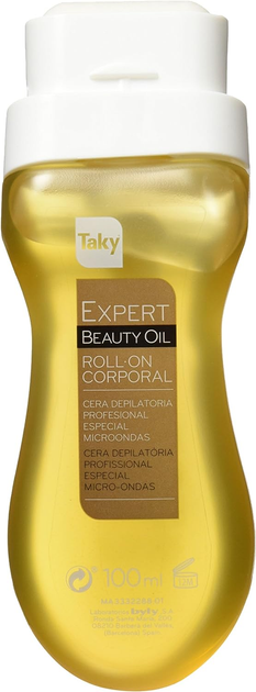 Wosk do depilacji Taky Expert Con Oro Cera Roll On 100 ml (8411014100792) - obraz 3