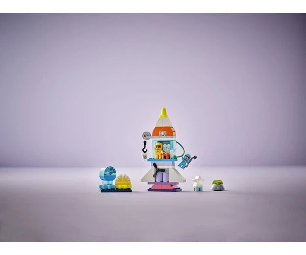 Конструктор LEGO DUPLO Пригода на космічному кораблі 3 до 1 (10422) - изображение 9