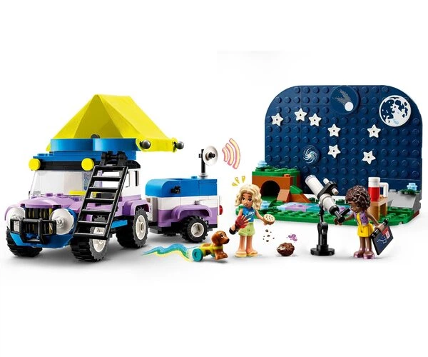 Конструктор LEGO Friends Автомобіль для кемпінгу для спостереження за зірками (42603) - Фото 3 Конструктор LEGO Friends Автомобіль для кемпінгу для спостереження за зірками (42603) - зображення 3