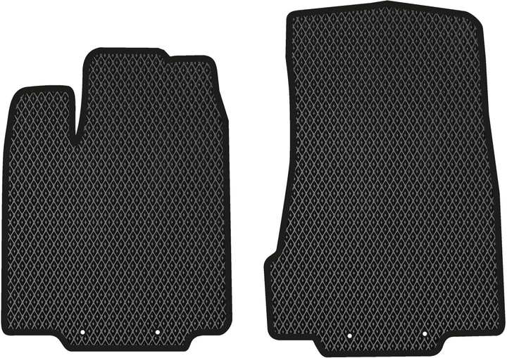 Акція на EVA килимки EVAtech в салон авто передні для Infiniti QX60 Hybrid 2012-2021 1 покоління SUV EU 2 шт Black від Rozetka