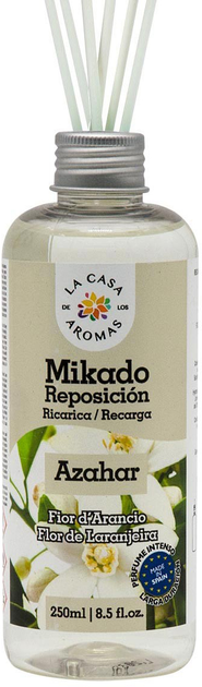 Olejek zapachowy La Casa de los Aromas Mikado Reposicion Zapas Kwiat Pomarańczy 250 ml (8428390047689) - obraz 1