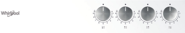 Варильна поверхня газова WHIRLPOOL GOFL629WH - зображення 3