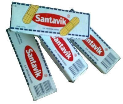 Пластирі Santavik 10 шт (8699603800012) - зображення 1