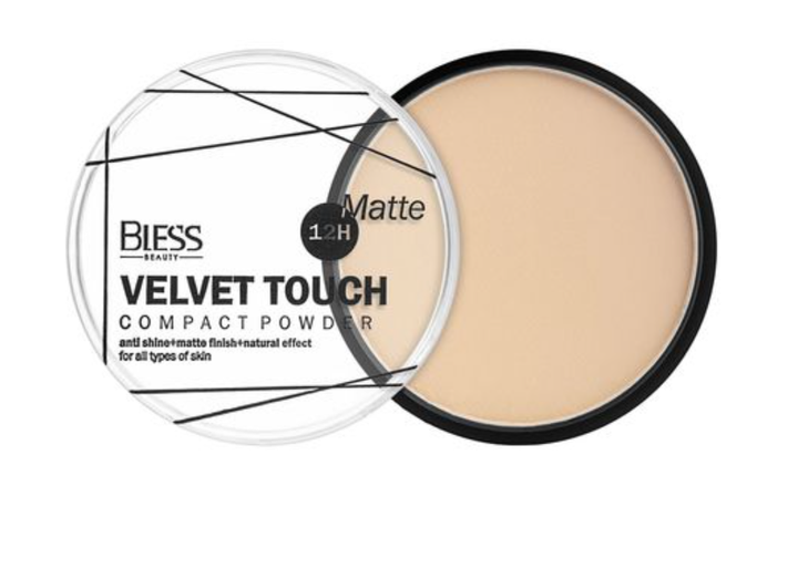 Пудра для обличчя Bless Beauty Velvet Touch 105 12 г (5900960041059) - Фото 1 Пудра для обличчя Bless Beauty Velvet Touch 105 12 г (5900960041059) - изображение 1