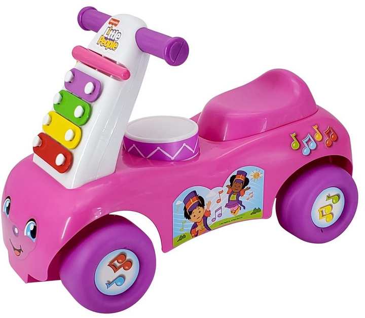 Fisher price best sale ride on pink