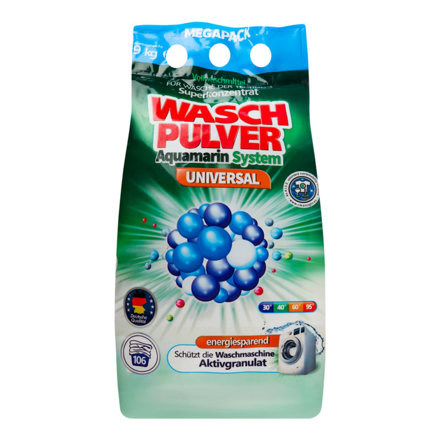 Пральний порошок WASCH PULVER UNIVERSAL 9000 г (4260418932218) – фото ...