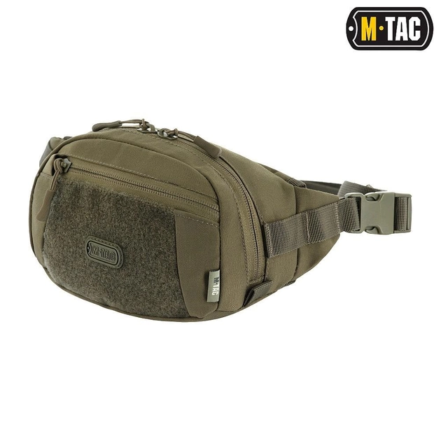 Поясна сумка тактична M - TAC Companion Bag Small Ranger Green з липучкою - зображення 1