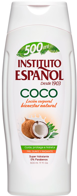 Лосьйон для тіла Instituto Espanol Coco кокосовий зволожуючий 500 мл (8411047144121) - зображення 1