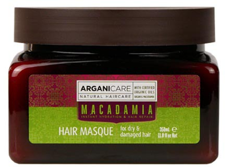 Маска для волосся Arganicare Macadamia зволожуюча 350 мл (7290114145619) - зображення 1