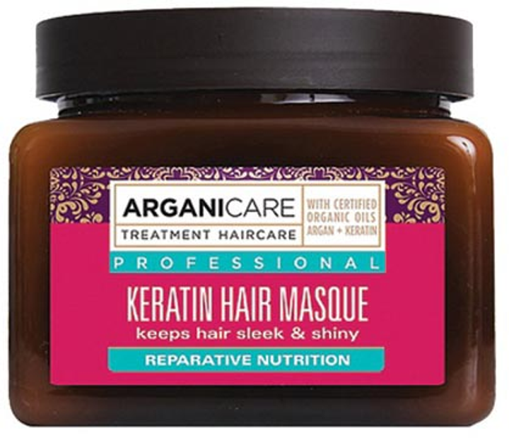 Maska do włosów Arganicare Keratin z keratyną 500 ml (7290114145190) - obraz 1