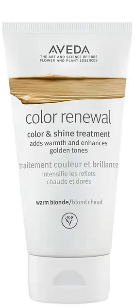 Maska do włosów Aveda Color Renewal Color & Shine Treatment koloryzująca Warm Blonde 150 ml (18084038819) - obraz 1