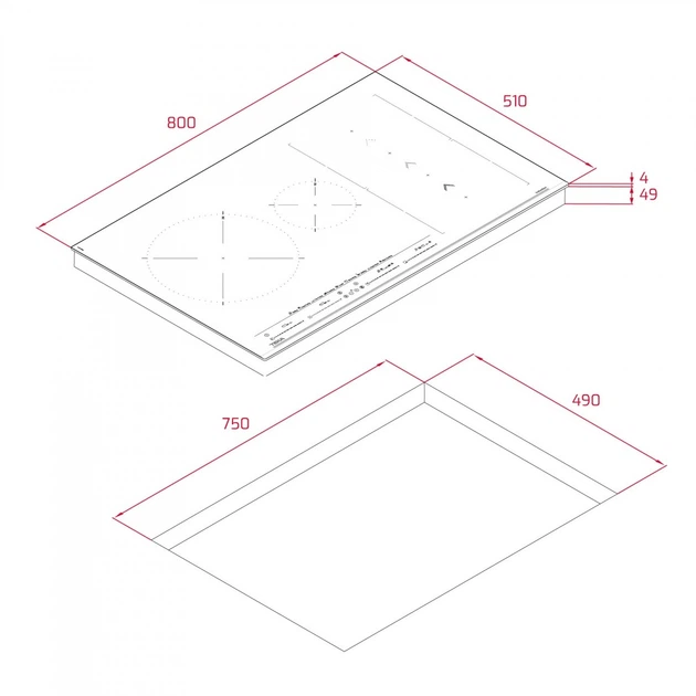 Варильна поверхня індукційна Teka IZS 86630 MST (112500030) - зображення 8