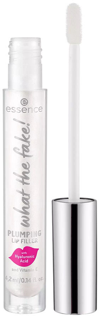 Błyszczyk Essence What The Fake Plumping Lip Filler wypełniający usta 01 Oh My Plump 4.2 ml (4059729303103) - obraz 1