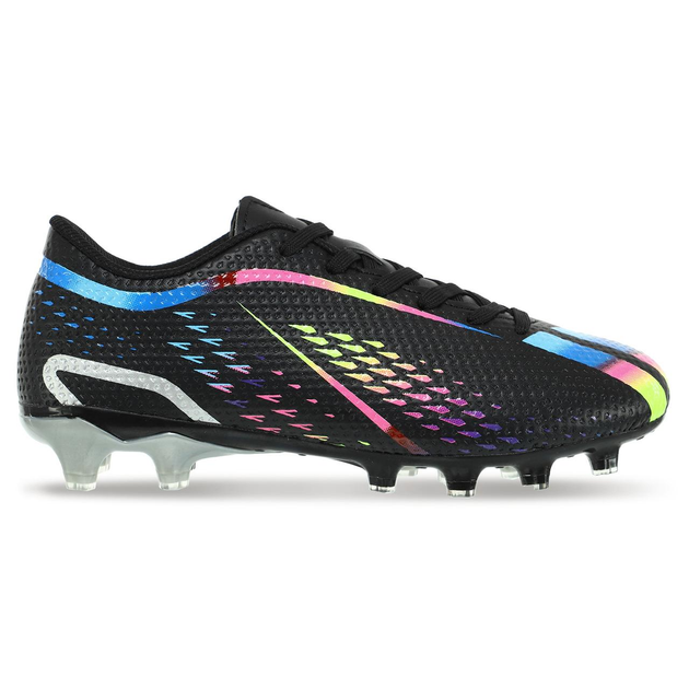 Бутсы футбольные Zelart Run Action X28-B размер 38 Black-Multicolor от ...